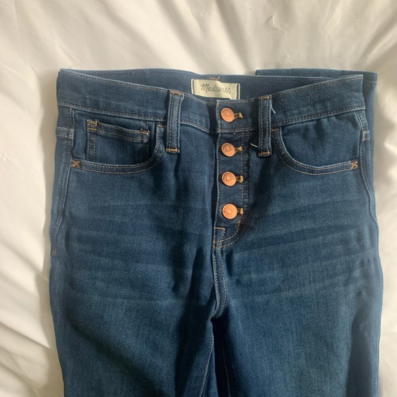 Madewell 10” high rise skinny crop jeans - Picture 4 of 5